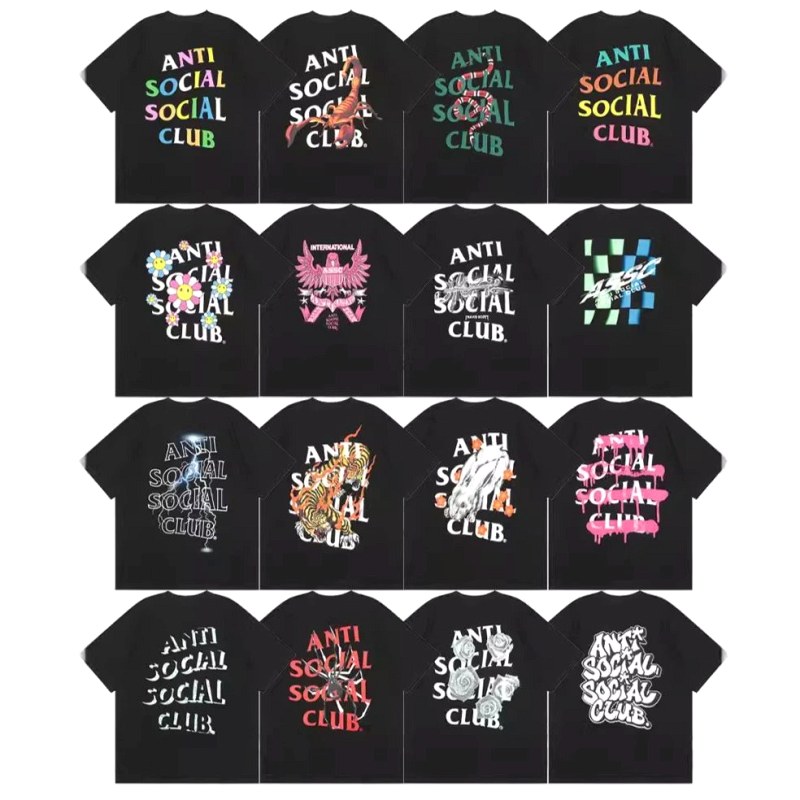 Anti Social Social Club Multicolor T-Shirt Collection Review: A Pants Fitbook Tape Measures a $6.87 Raglan Tee in Two Sizes
